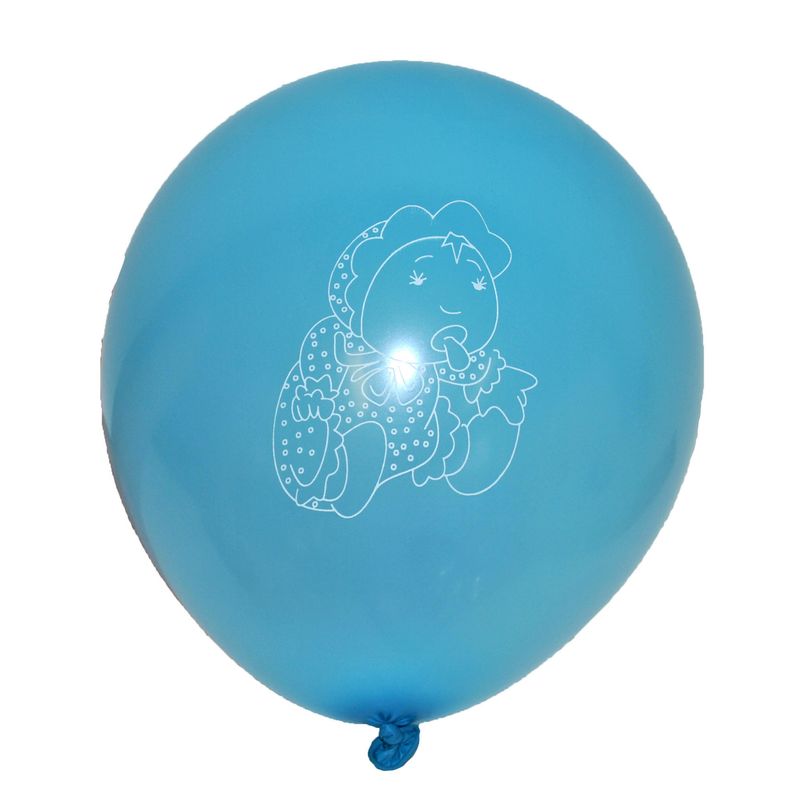 20 Luftballons Babyparty Junge