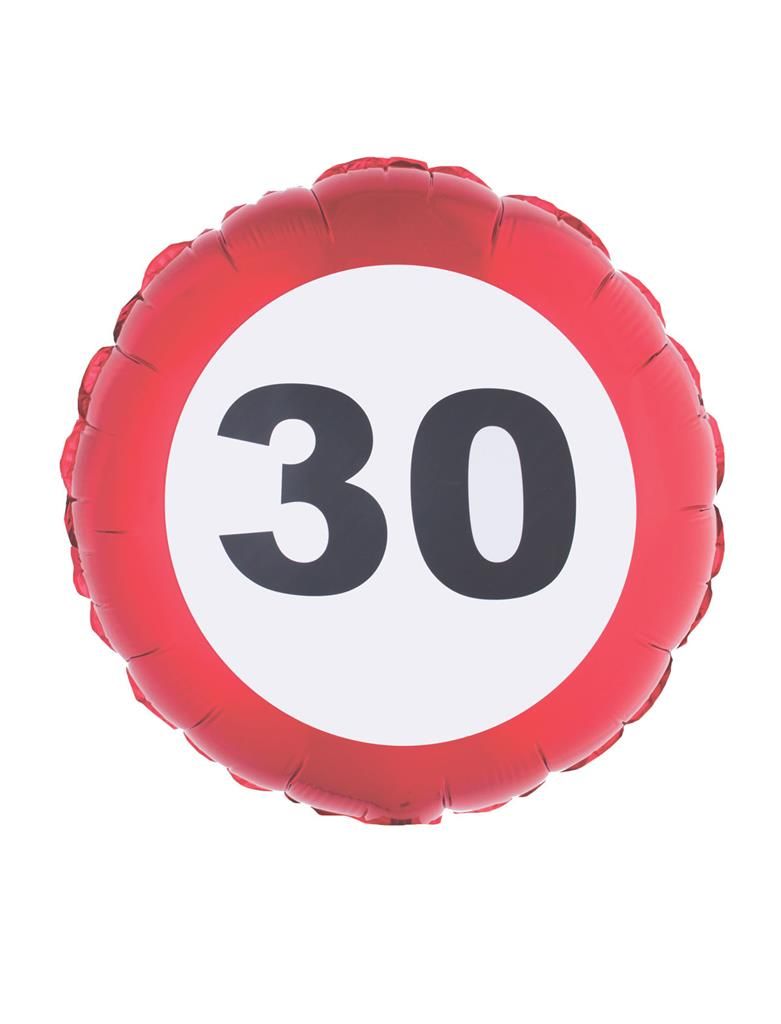 Folienballon 46cm Traffic 30 Jahre Folienballon 46cm Traffic 30 Jahre