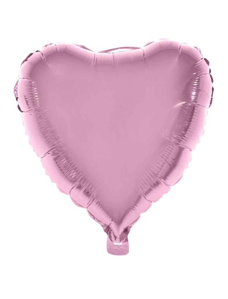 Folieballon 46cm Hart Roze Folieballon 46cm Hart Roze