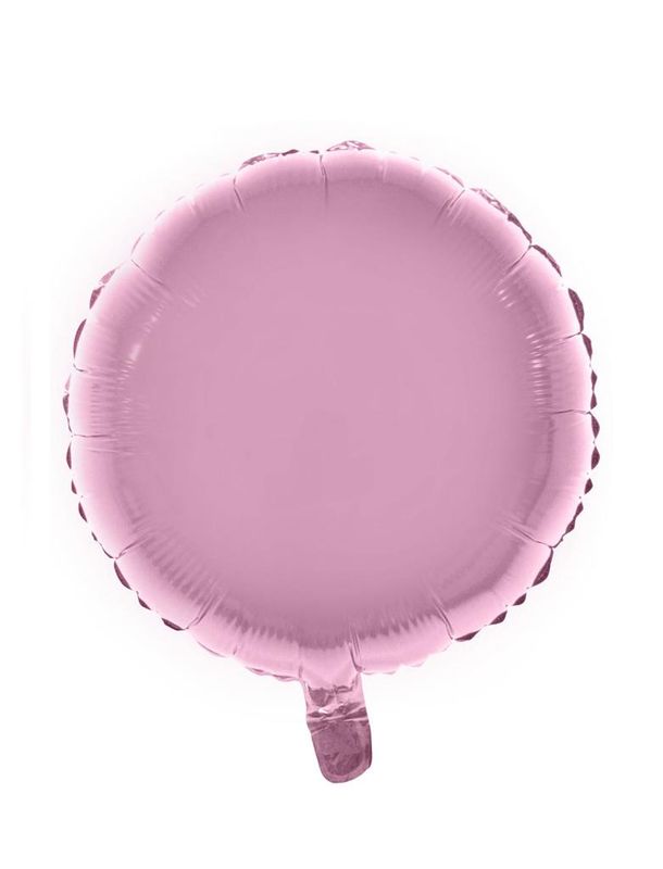 Folienballon 46cm Rund Rosa