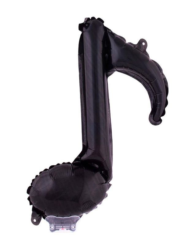 Folienballon 46cm Mit Stab Musiknote Folienballon 46cm Mit Stab Musiknote