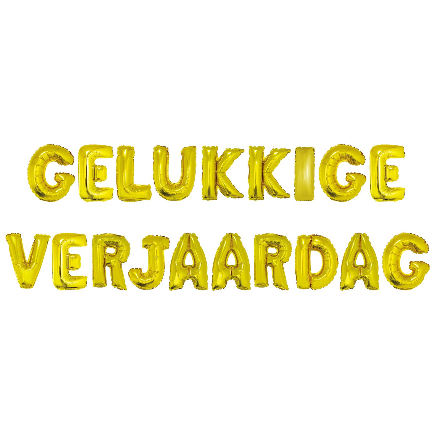 Ballonset 41cm Gelukkige Verjaardag