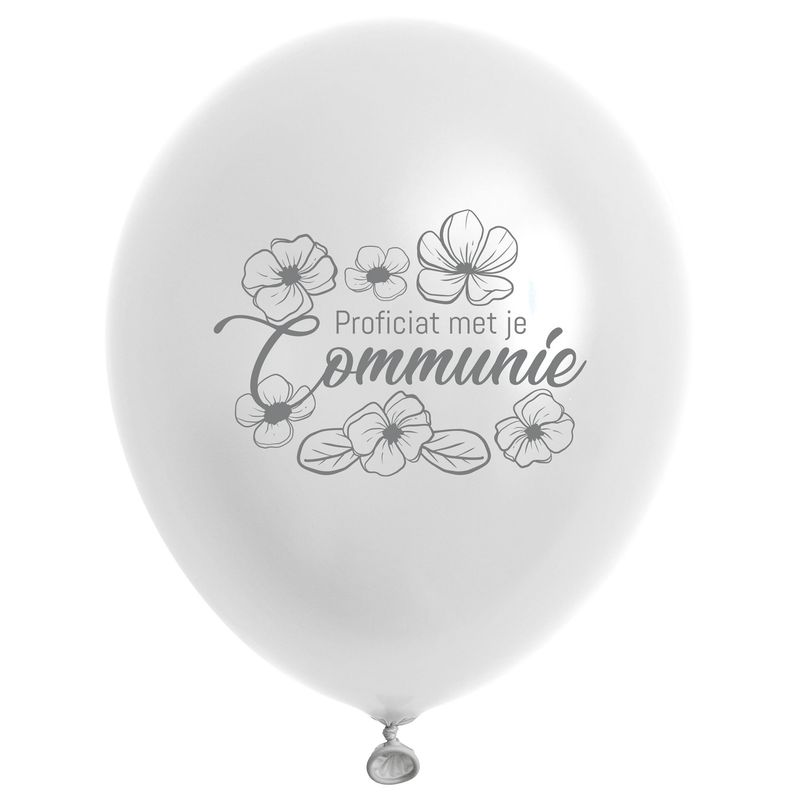 12 Luftballons 30cm Communie