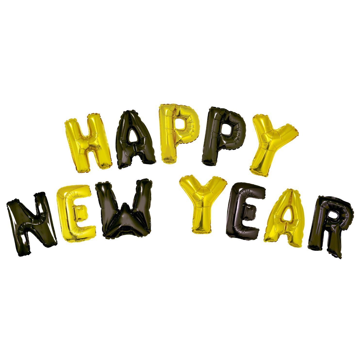 FolienballonSet Happy New Year