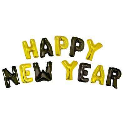 Ballonnenset Happy New Year