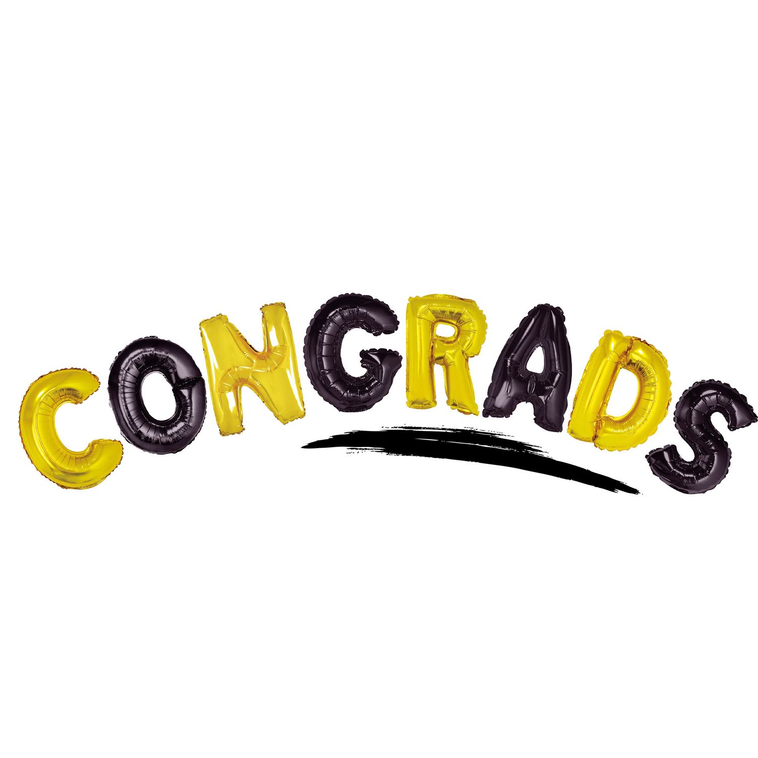 Ballonset Congrads Schwarz/Gold Ballonset Congrads Schwarz/Gold