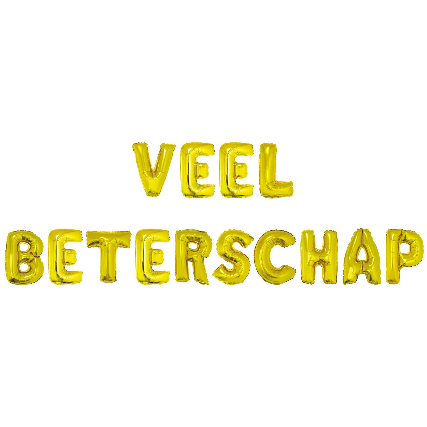 Ballonnenset 41cm Veel Beterschap