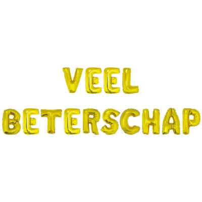 Ballonset 41cm Veel Beterschap Ballonset 41cm Veel Beterschap