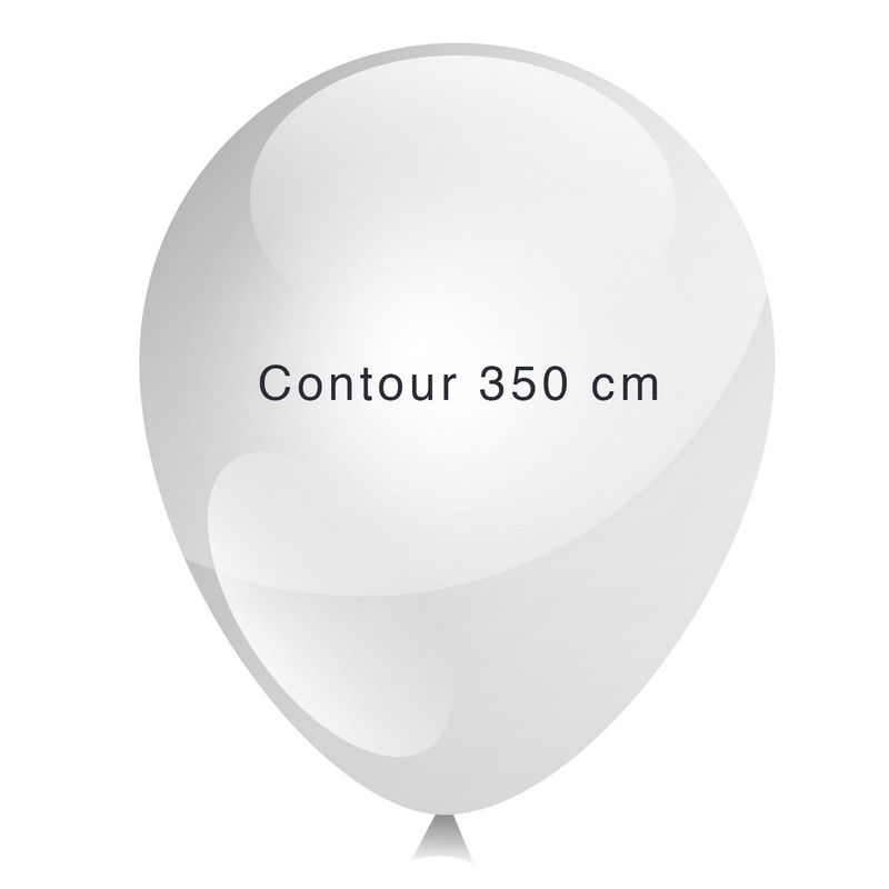 10 Maxi Luftballons 115cm