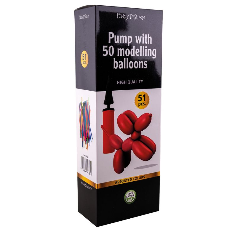 50 Modeleerballonnen Met Pomp 50 Modeleerballonnen Met Pomp