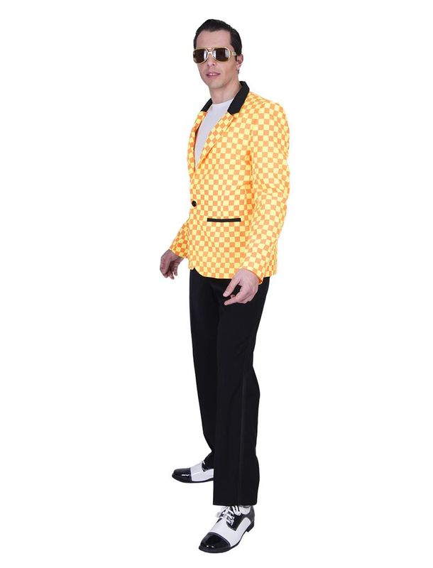 Rock'n roll vest geel oranje