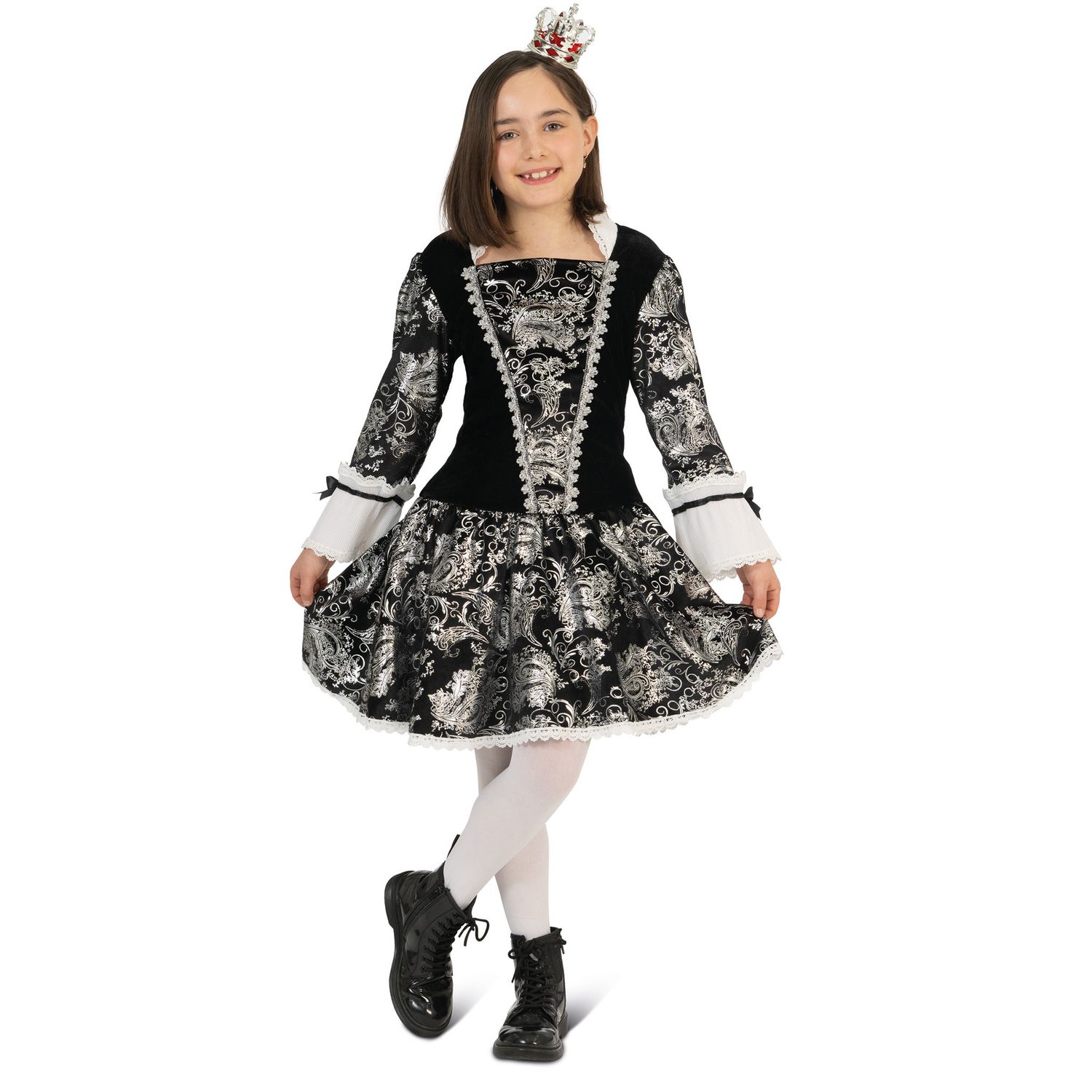 Kleid Silbernes Borckmädchen Kleid Silbernes Borckmädchen