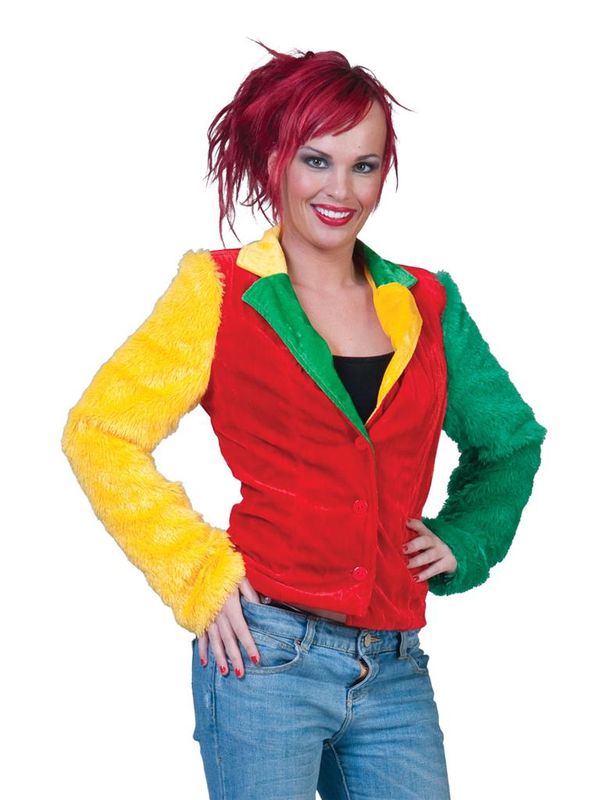 Jacke fuzzy RGGr Damen