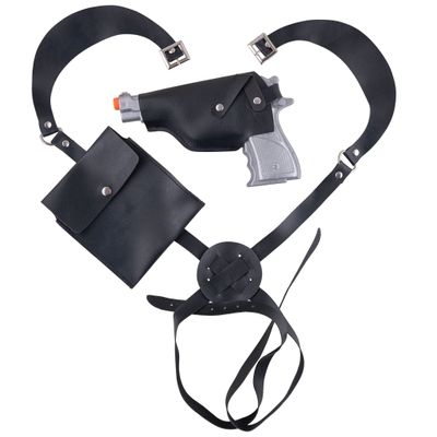 Schulterholster mit Pistole