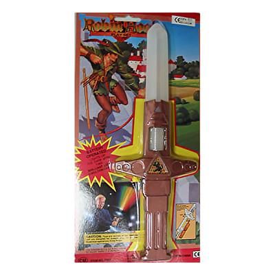 Zwaard Robin Hood met licht Zwaard Robin Hood met licht