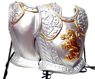 Ritter-Rüstung Silber