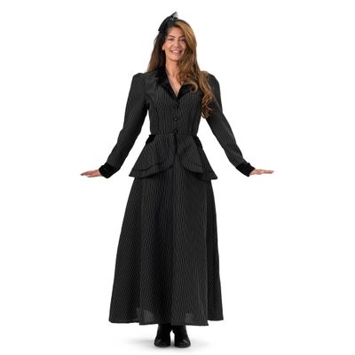 Kleid Nadelstreifen Bauernhochzeit Frauen