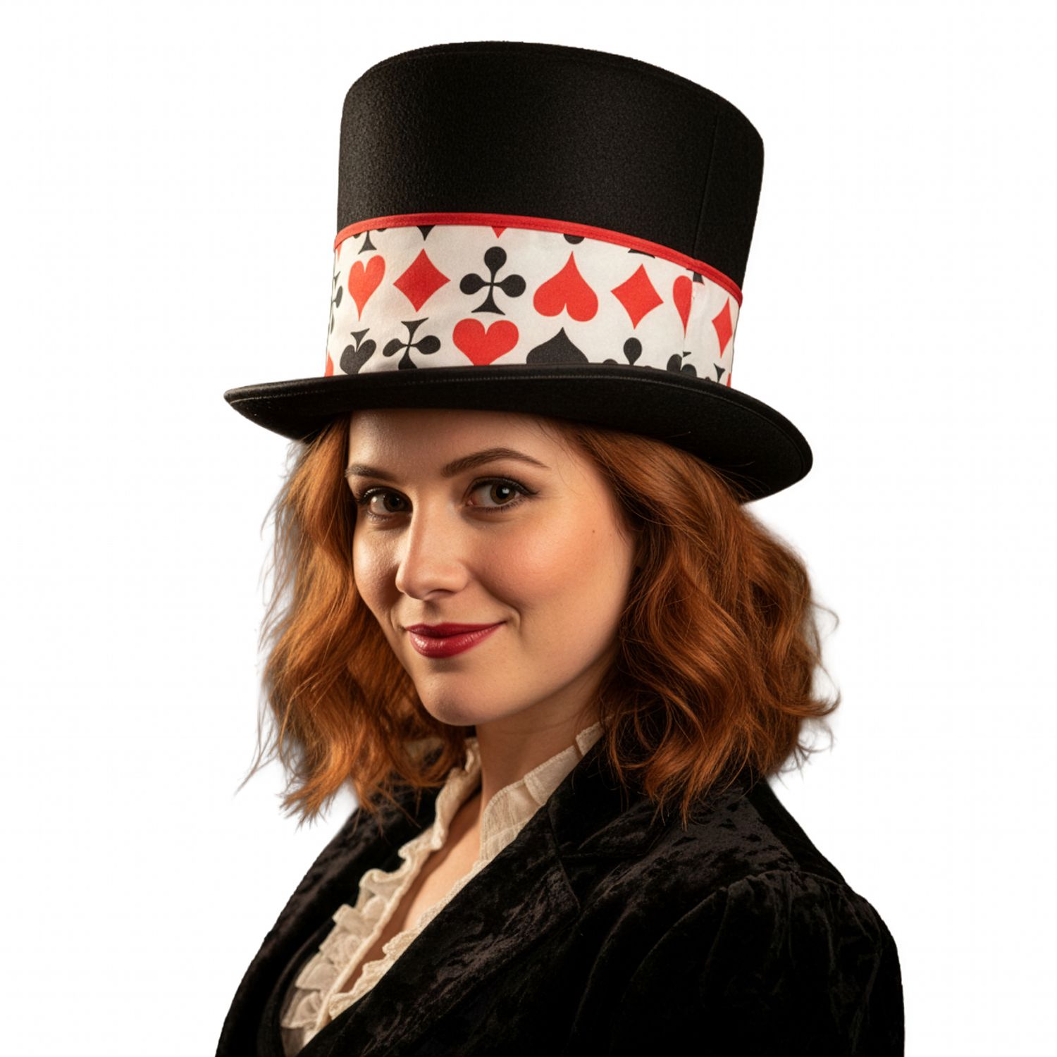 Zylinder Kartenspieler