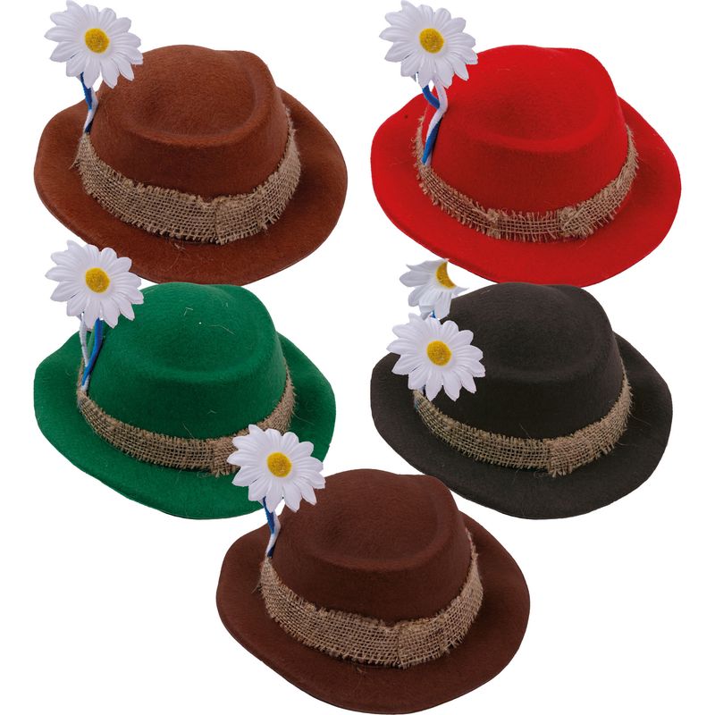 Hut Mit Blume 5 Farben