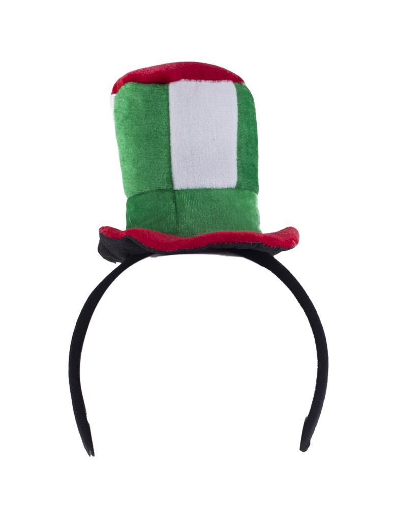 Mini Hoedje Italië Met Diadeem