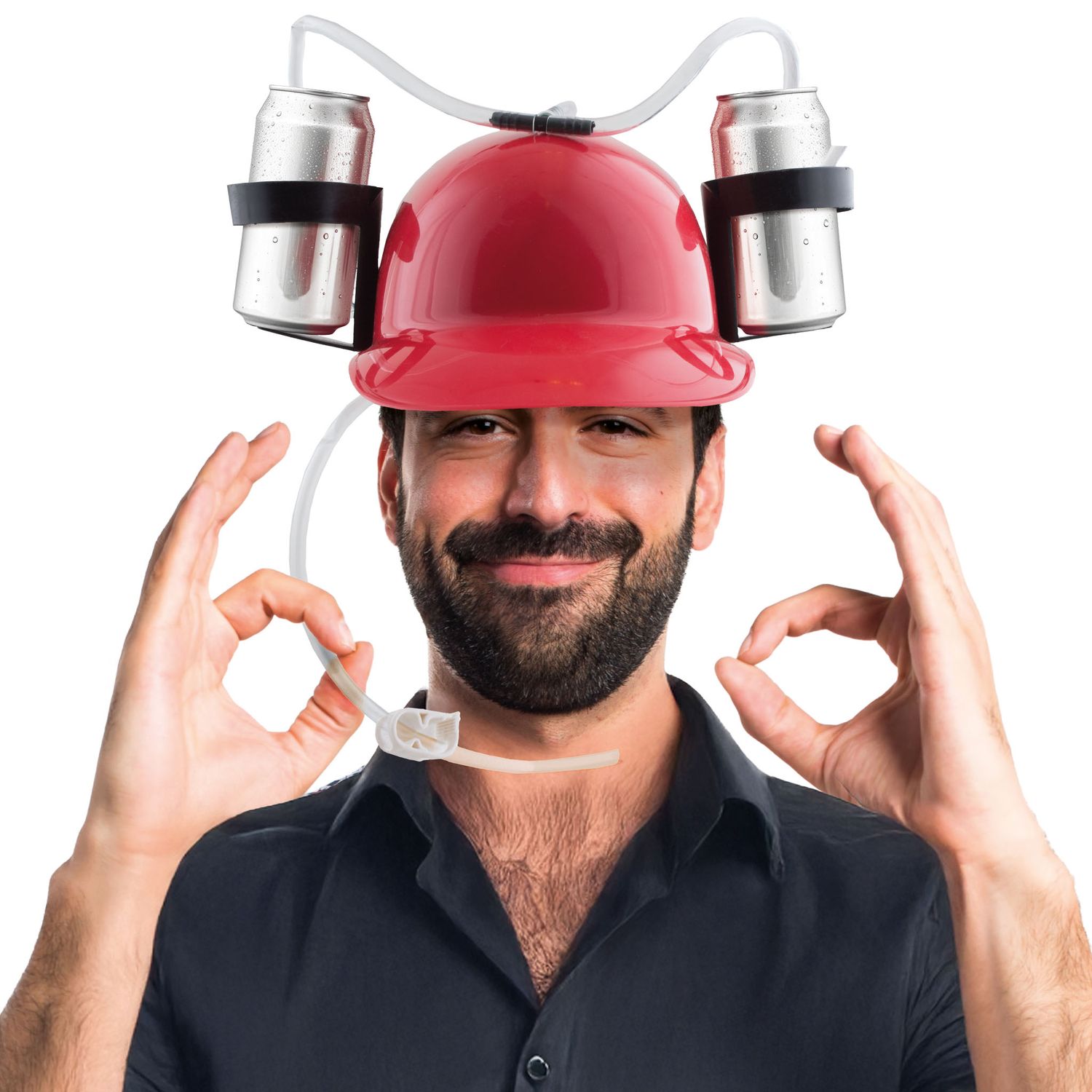 Helm Mit Becherbehalter