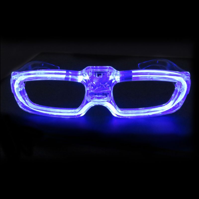 Brille mit led Licht 3 Farben