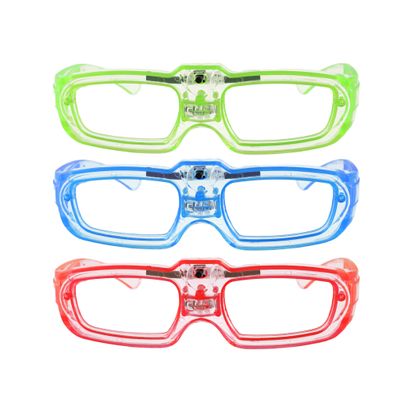 Bril met flashing led 3 kleuren Bril met flashing led 3 kleuren