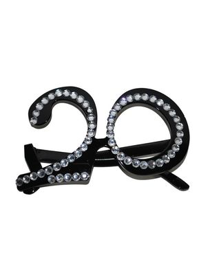 Bril met strass 20 jaar