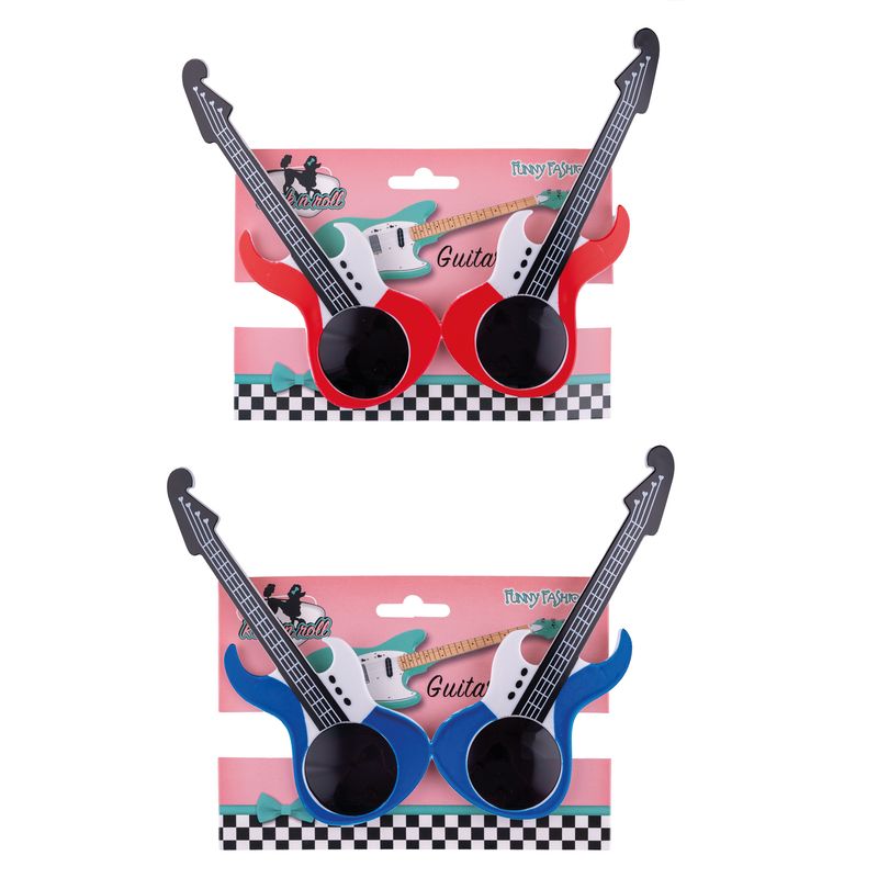 Brille Gitarre 2 Farben