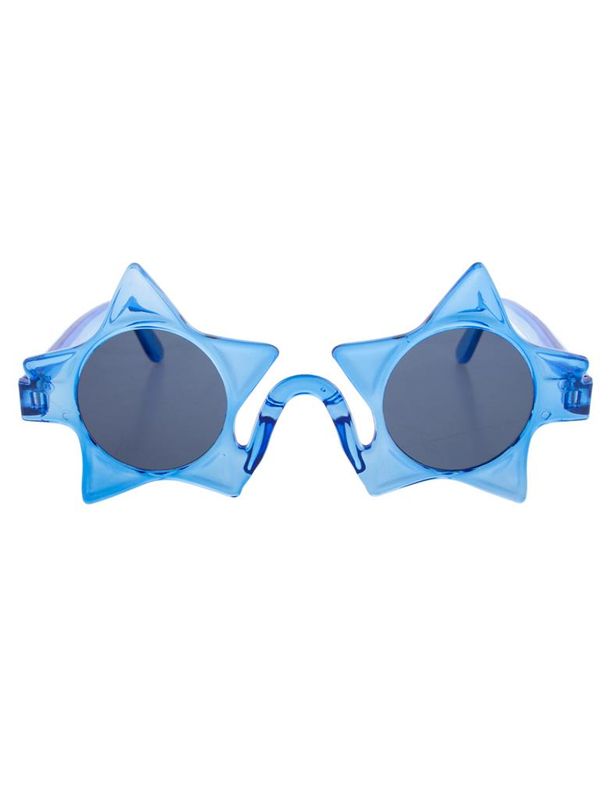 Sonnenbrille blauer Stern