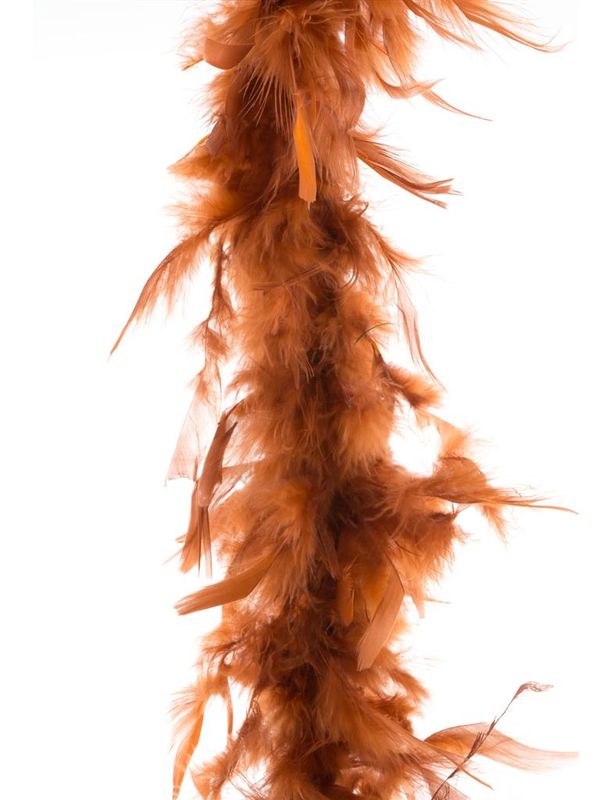 Federboa Kupfer Braun 2m 45g