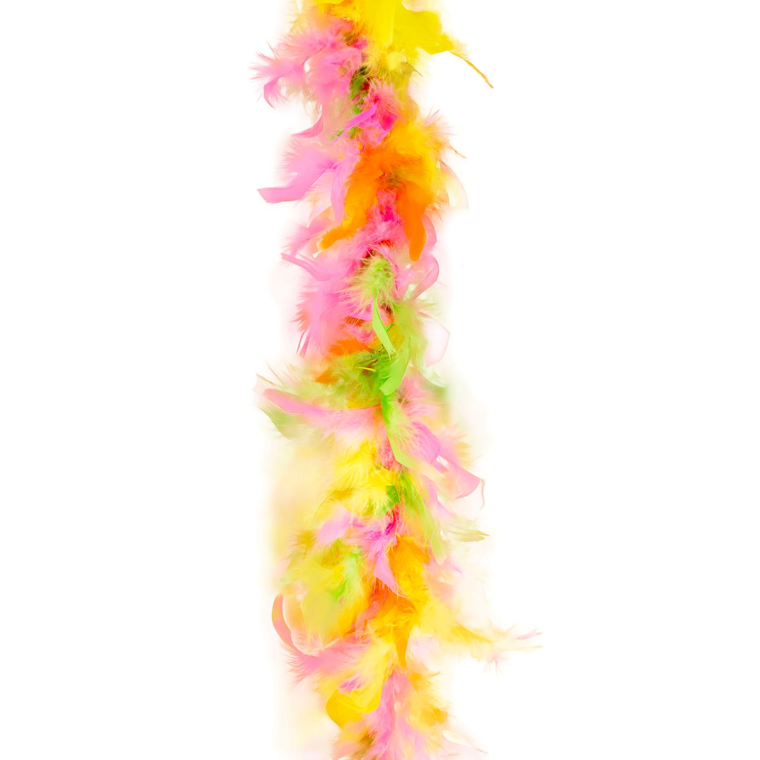 Federboa 2m 45g mix fluo