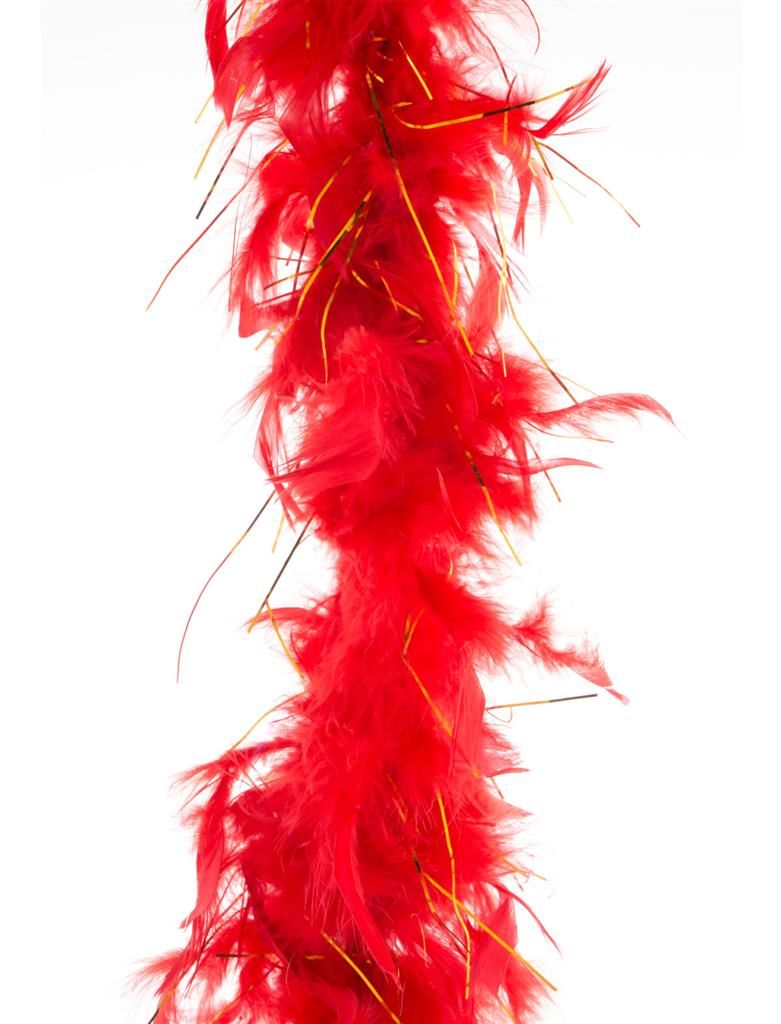 Boa rood met gouddraad 2m 45g