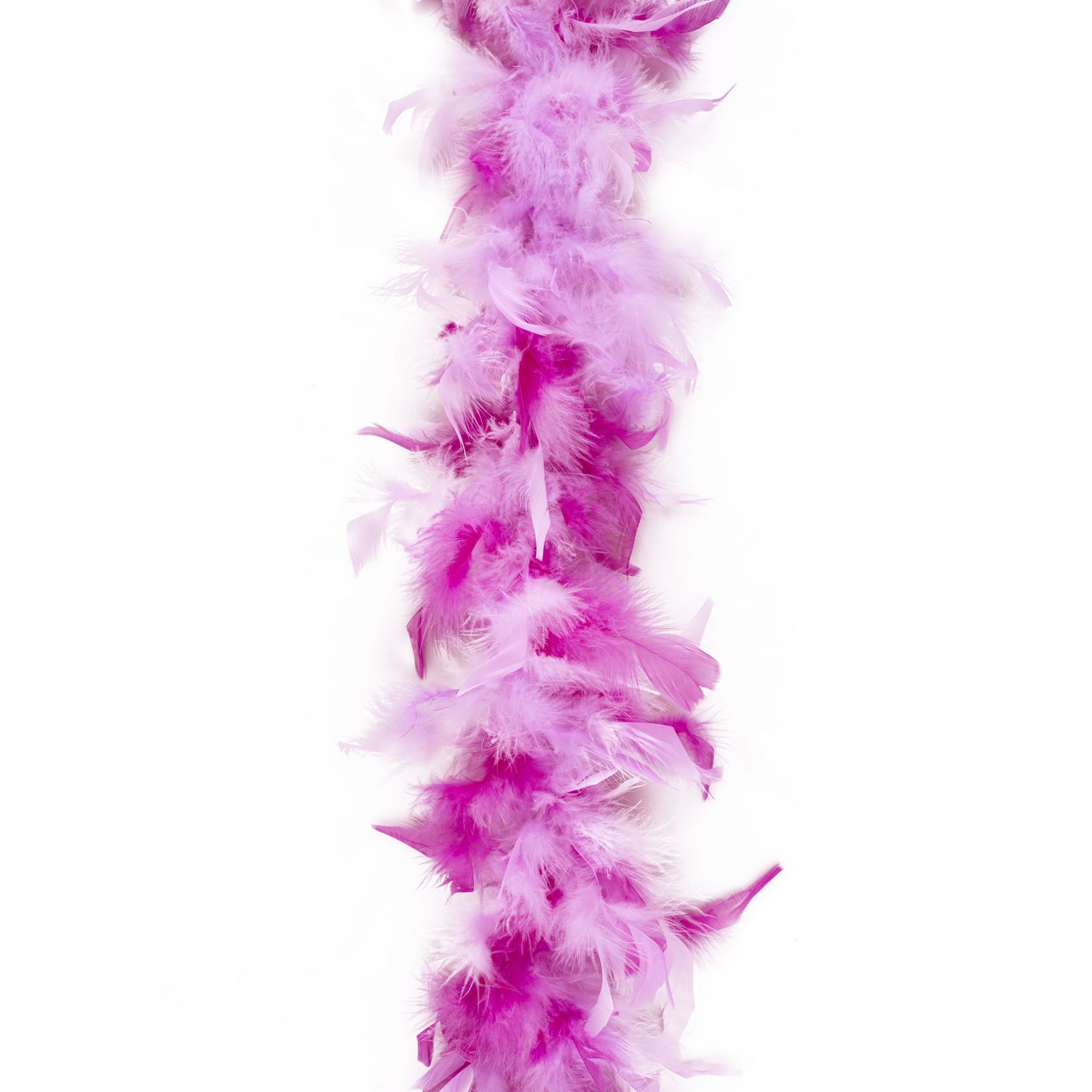 Federboa lila Rosa fuchsia mit silber Lametta 2m 45g