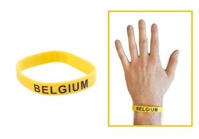 Armband Belgien Gelb
