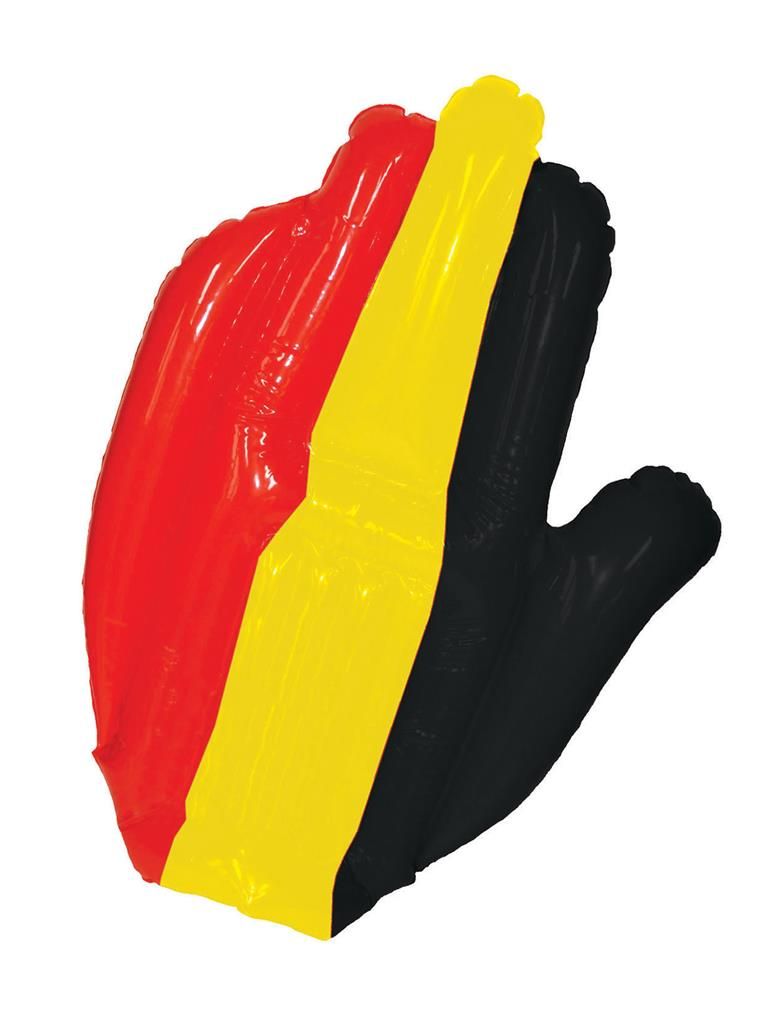 Hand Belgien aufblasbar