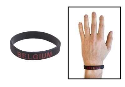 Armband Belgien Schwarz