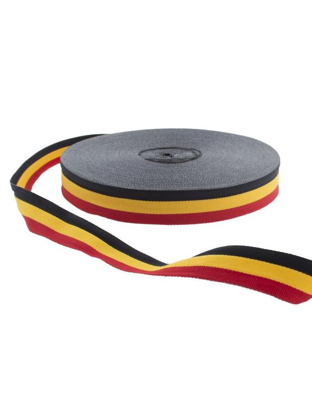 Band Schwarz/Gelb/Rot 50m
