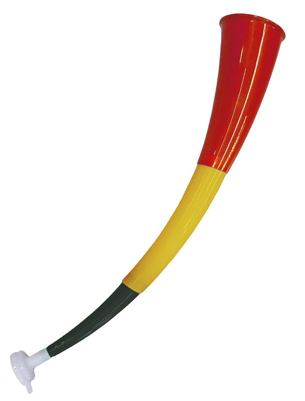 Hoorn Voetbal Zwart/Geel/Rood Hoorn Voetbal Zwart/Geel/Rood