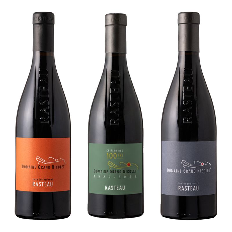 Coffret découverte RASTEAU - 3 bouteilles Coffret découverte RASTEAU - 3 bouteilles
