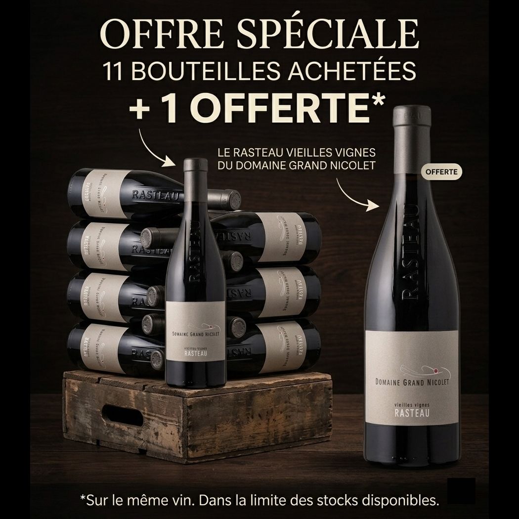 Pack 11+1 - RASTEAU "Vielles Vignes" 2021