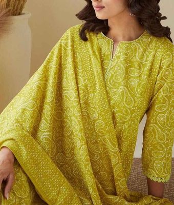 ​Three-Piece Cotton Suit Set