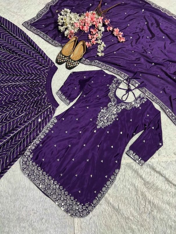 Heavy Sharara Set