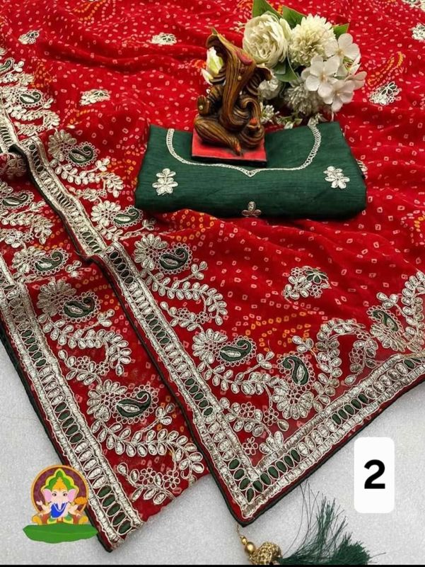 Bandhini sarees