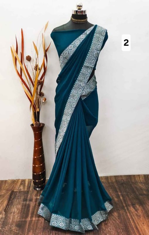 Georgette saree