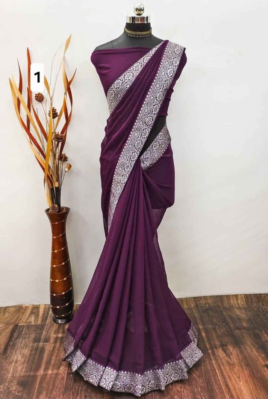 Georgette saree