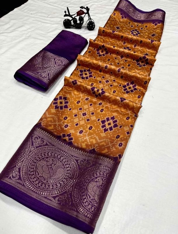 Dola silk saree