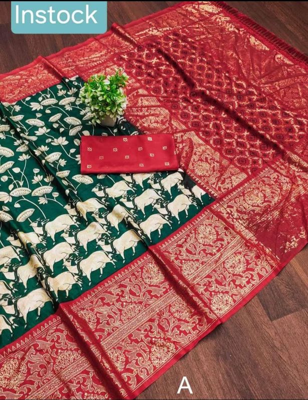 Dola silk saree