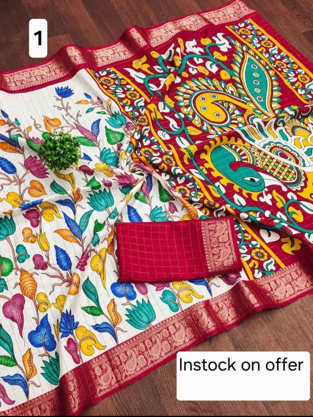 Dola silk saree