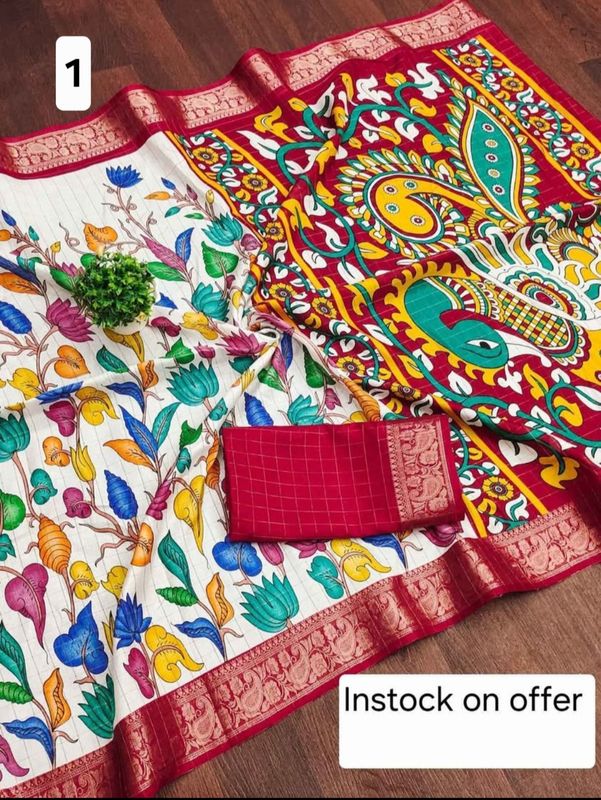 Dola silk saree